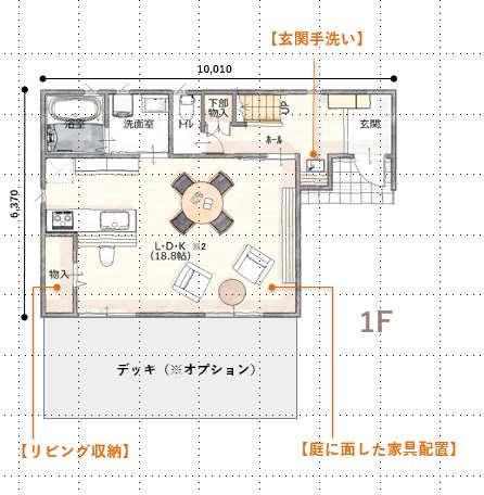 モノに縛られず自由に効率的に暮らす家