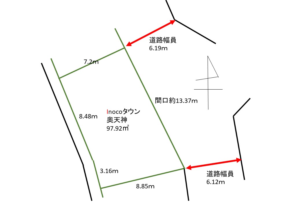 高槻市奥天神町で土地販売開始しました。