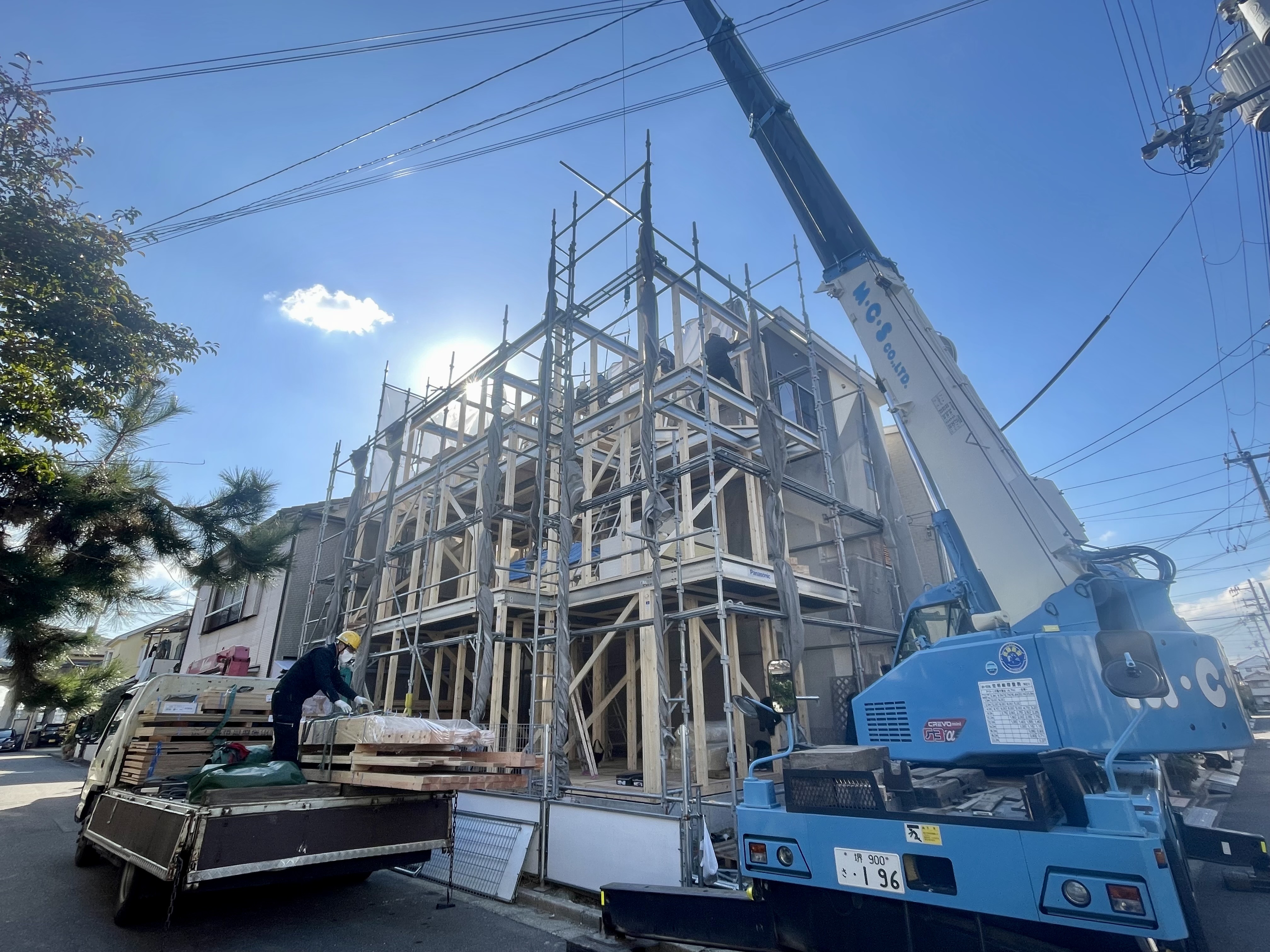 【3階建て】お客様邸構造見学会予約受付中