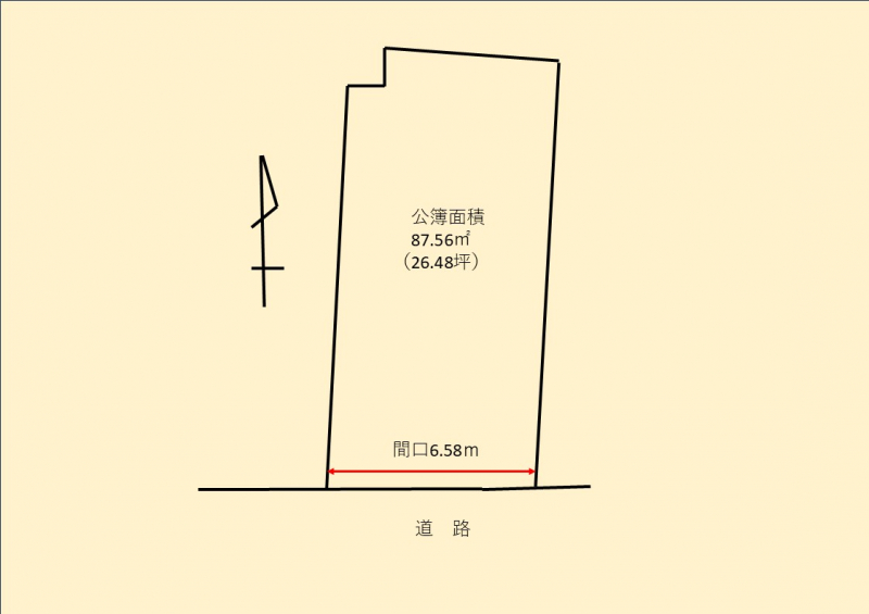 高槻市春日町建築条件付き土地