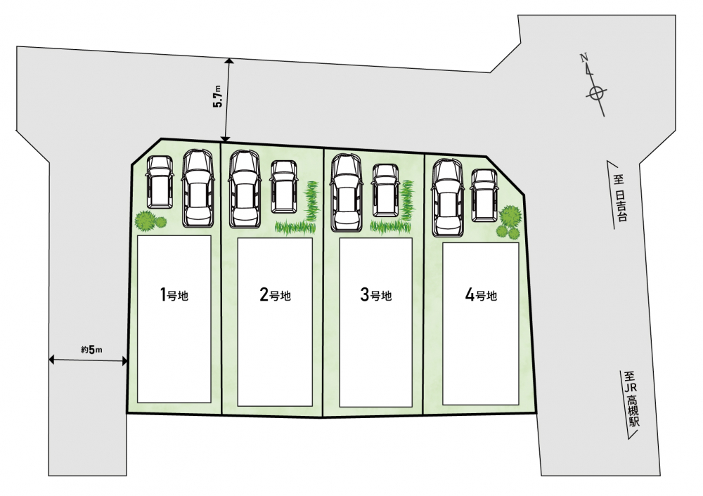 【高槻市】奥天神町2丁目土地販売受付開始