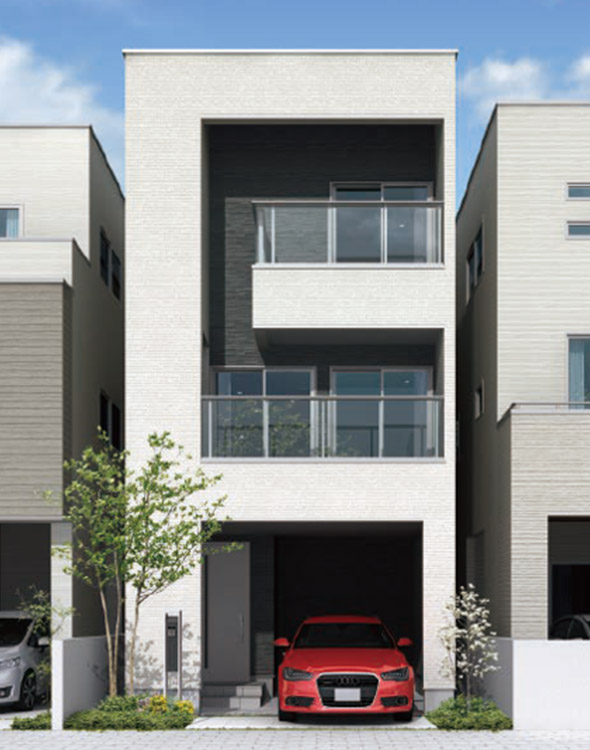 狭小三階建て
